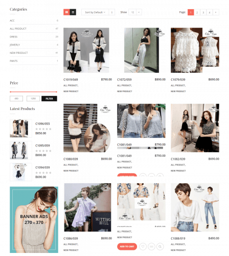 เว็บไซต์ขายของออนไลน์ Odee Style-shop