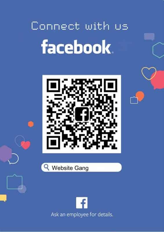 Facebook Fan page websitegang