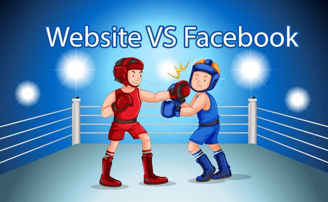 Website VS Facebook