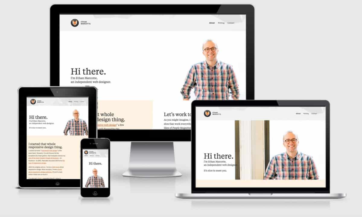 Homepage responsive 
