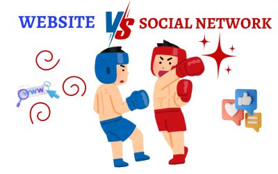 website กับ social network อย่างไหนดีกว่ากัน?